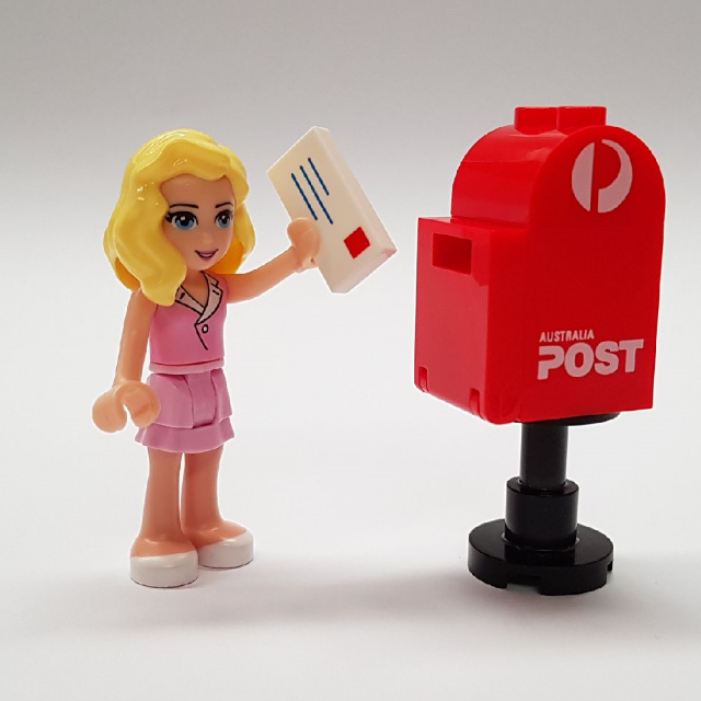 Lego discount post box